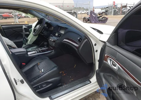 2012 Infiniti M37 z USA, uszkodzony, nr VIN JN1BY1AP5CM336276